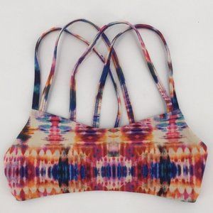 Jolyn Tie Dye Fendrick's Strappy Bikini Top